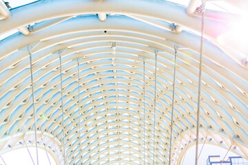  The Bridge of Peace over the Kura River in Tbilisi, Georgia. © EnginKorkmaz