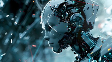 Fototapeta premium The Mechanical Mind