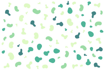 Background Repeated random bulb bubble shape drawn. Cute pattern Template for banner, card, poster with text.