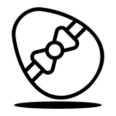 egg Line Icon