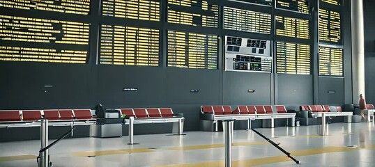 Airport hustle: FIDS updates, delays, and Quiet