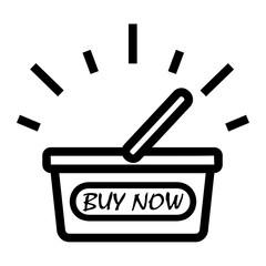 buy Line Icon