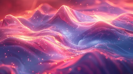 An avant-garde web design lab with shifting holographic web layouts and bioluminescent UI elements, creating engaging websites 