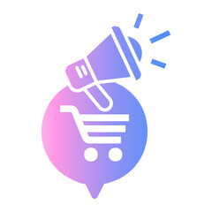 cart Gradient icon