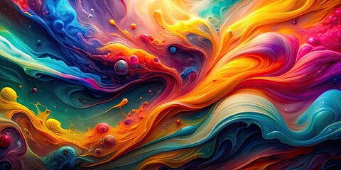 Colorful fluid background in Full HD 8K resolution, perfect for abstract designs and presentations, fluid, background, abstract