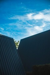 office building with sky