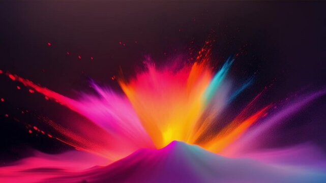 Gradient motion background with light ray ,generative ai