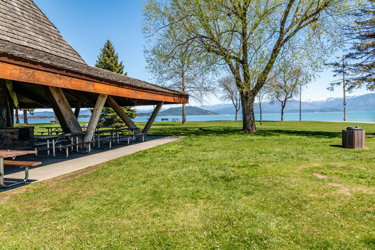 Sandpoint City Park on the Shores of Lake Pend Oreille, Sandpoint, Idaho