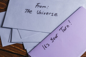 Spiritual message in the mail