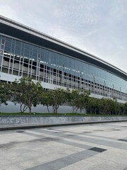 Obraz premium modern office building in the city