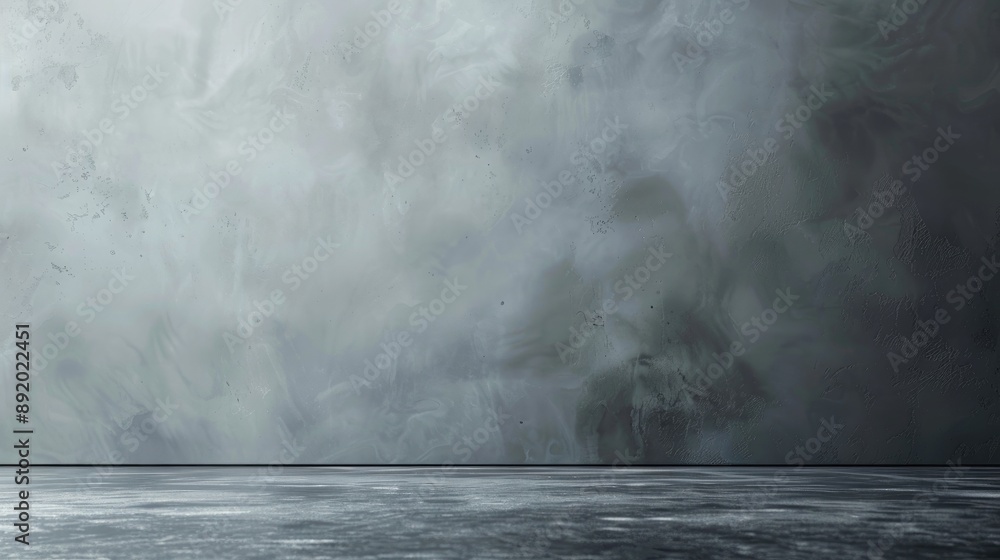 Poster variations of gray background with copy space concept