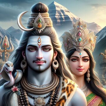 Maha Shivratri, a Hindu festival celebrated of Shiva Lord | Shiva Parvati