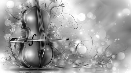 advertising business cards for festivals and concerts. Art performance background.  