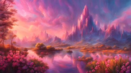 Mystical Abstract Glassmorphism