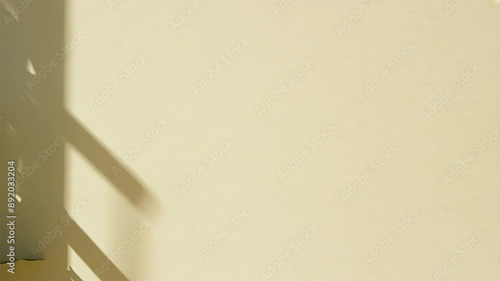 Poster minimalistic abstract gentle light beige background for product presentation with light andand intri