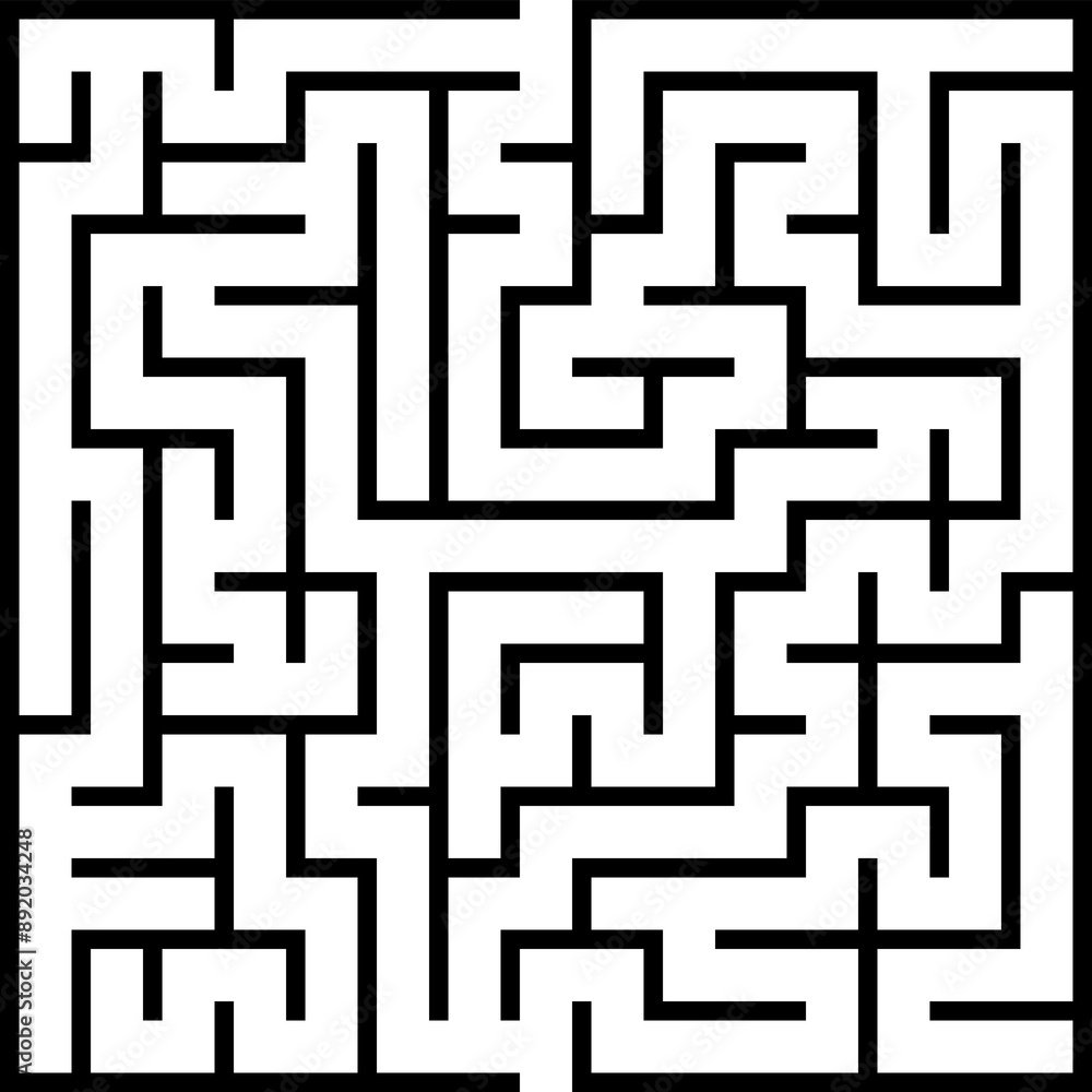Poster abstract vector labyrinth. transportation / logistics abstract background concept. business path con