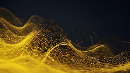 abstract background with wave