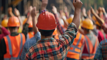 Scene is one of excitement and camaraderie