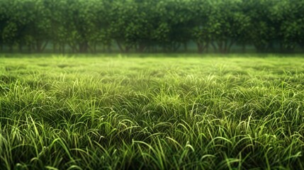 Grassy field background with empty space