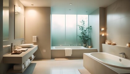 Photo interior modern design room 3d illustration