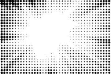 abstract gradient halftone dots background Pop art template texture Vector illustration