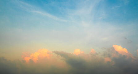 Sunset blur nature summer background cloud gradient overlay dramatic weather orange sky evening sunrise pastel color effect pattern abstract spring light beauty template yellow Pink eallpaper tropical