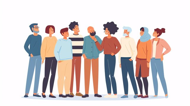 People from different generations sharing stories and laughter