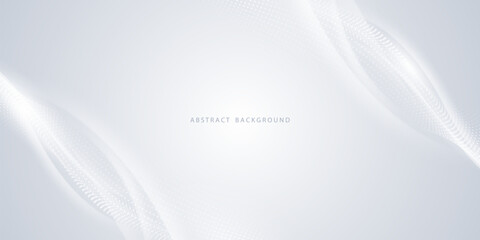 Obraz premium gray and white abstract background modern vector illustration