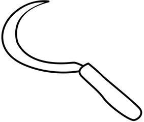 gardening tools outline