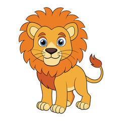 lion-cartoon-image-vector 002