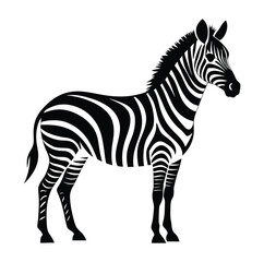 zebra-silhouette-image-vector 001