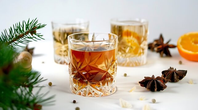 Beverage Borovika Eastern Europe Slovakia Juniper spirit traditional Slovak drink white background
