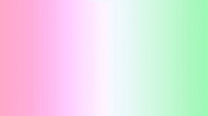 Obraz premium Pastel Pink to Green Gradient Abstract Background Illustration