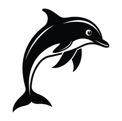 dolphin-silhouette-image-vector 002