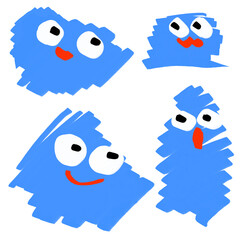 かわいいキャラクターセット