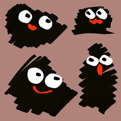 かわいいキャラクターセット