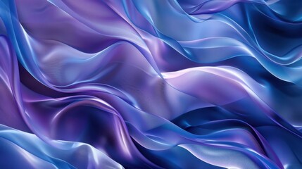 Obraz premium Abstract Flowing Fabric