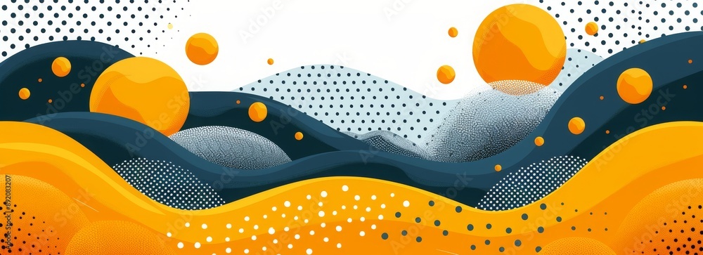 Poster colorful gradient fluid flow shape background, abstract background with the colorful mesh color with