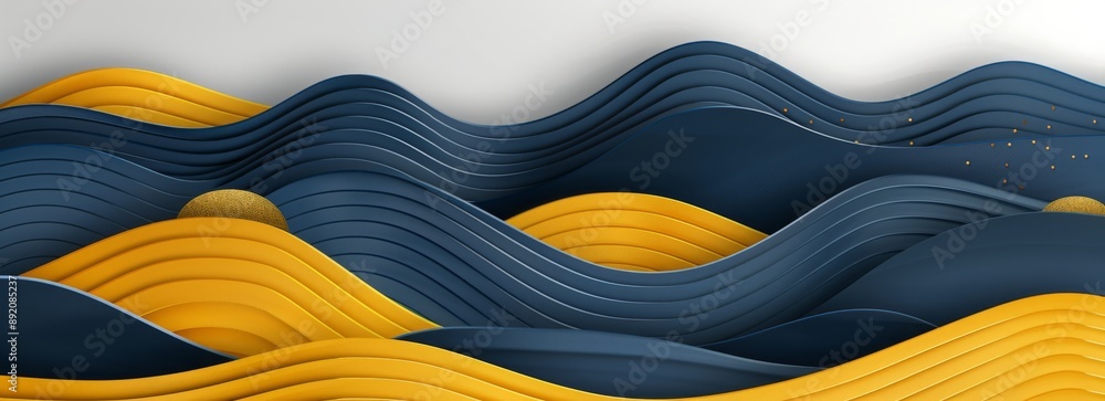 Poster colorful gradient fluid flow shape background, abstract background with the colorful mesh color, mod