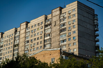 building in the city