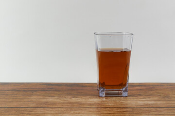 tea in a glass