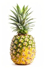 Mystic photo of Kona Sugarloaf Pineapple, isolated on white background