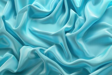 Obraz premium A fabric with a pattern of waves