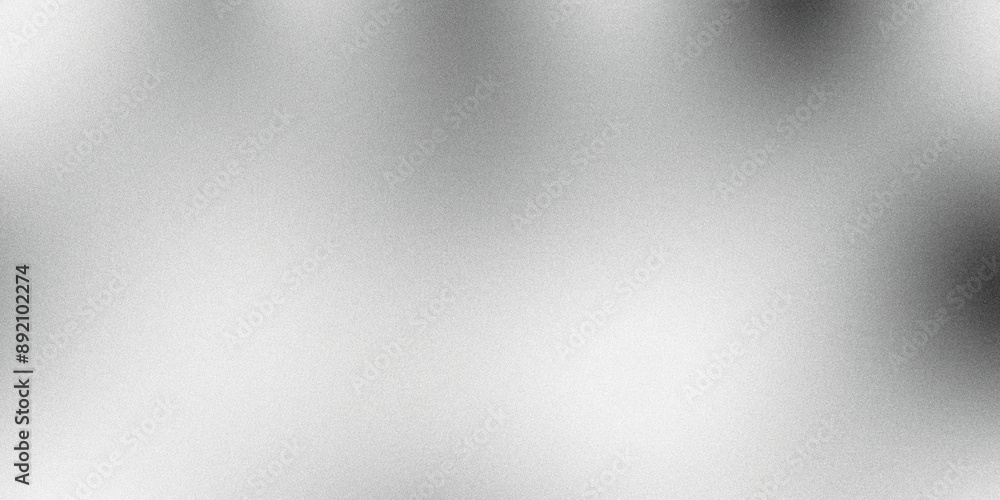 Poster silver gradient abstract background with a soft grainy texture effect