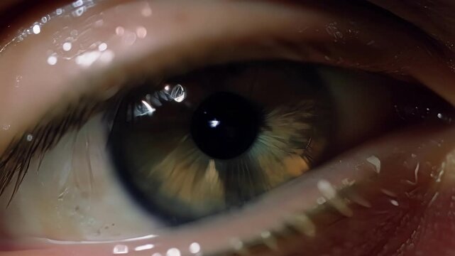 Wide darting eyes scanning the room as they feel a constant sense of unease and paranoia even in their own bedroom.