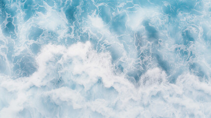 Obraz premium The image is of a large wave crashing into the shore