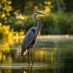 great blue heron ardea cinerea