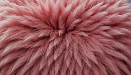 Fototapeta premium Pink Faux Fur Texture