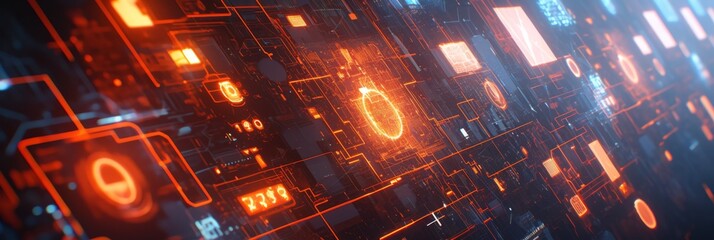 Obraz premium Blockchain Ecosystem Unveiled: A Dynamic Interconnectivity of Digital Assets within the Token Economy Network, Highlighting the Liquidity and Versatility of Blockchain-based Economies.