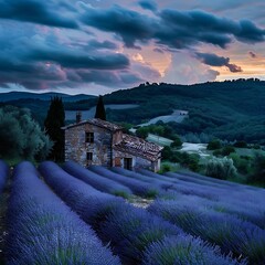 house in the mountains